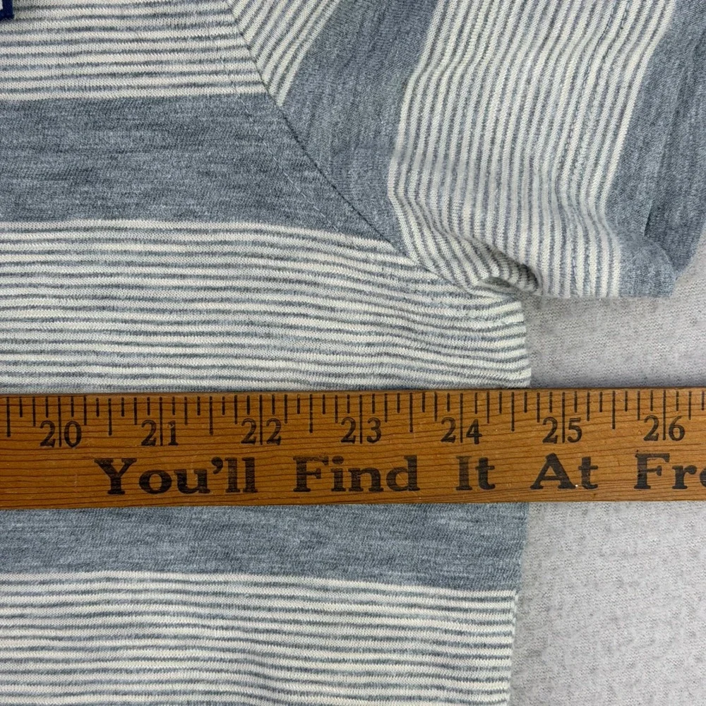 The North Face Striped‎ Polo Shirt Mens XL Gray Short Sleeve Preppy Casual Work
